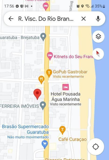 Apartamento Brejatuba Beira Mar Guaratuba Exterior foto